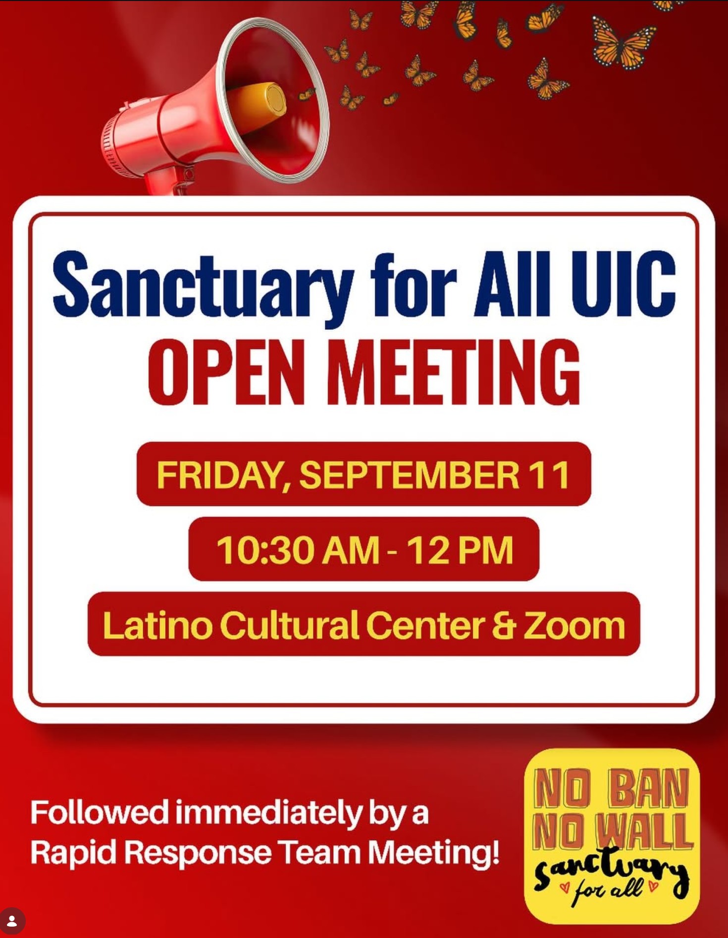Sanctuary For All Open Meeting