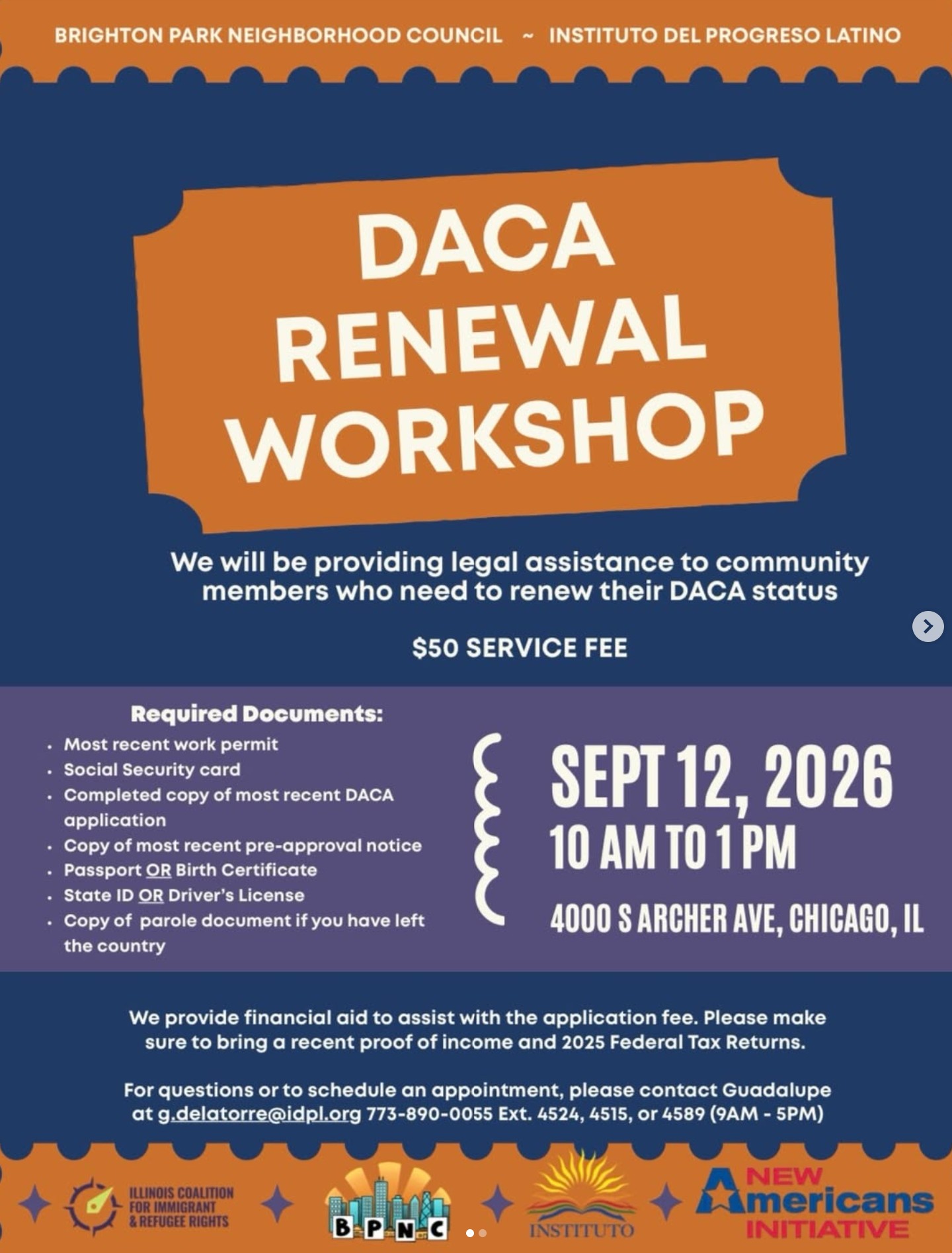 DACA Renewal Workshop