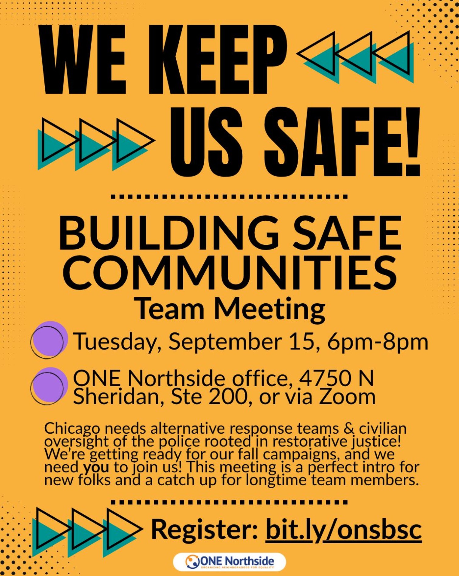 We Keep Us Safe!