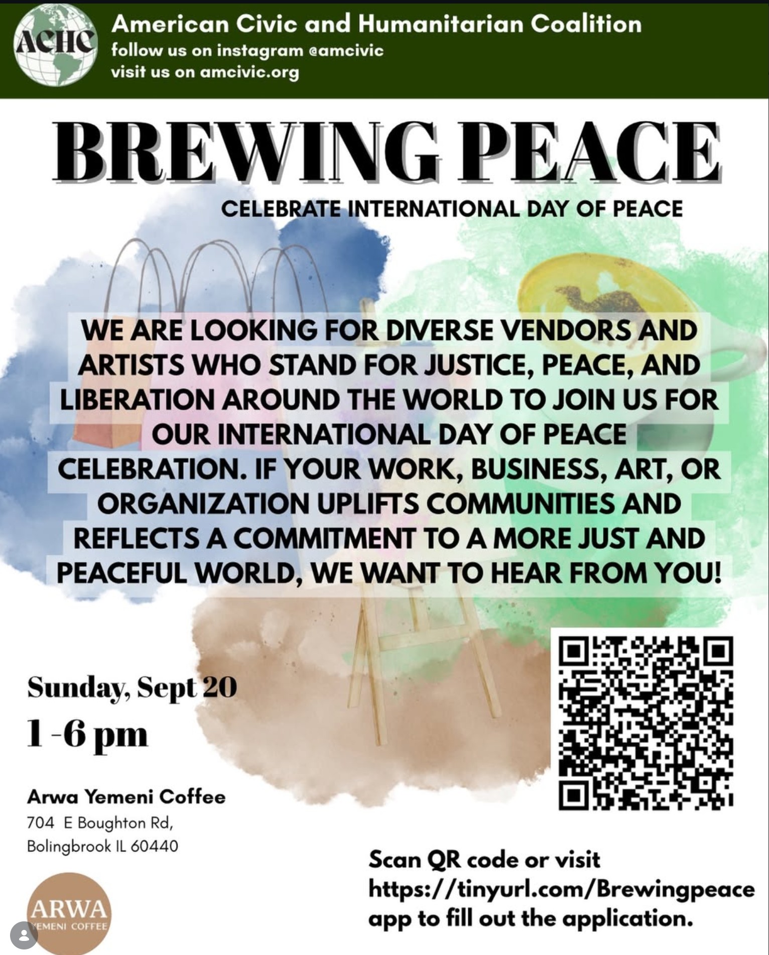Brewing Peace - Celebrate the International Day of Peace