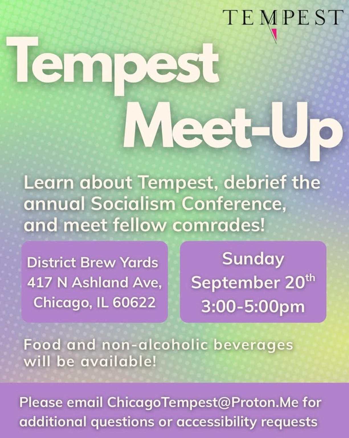 Tempest Collective Meet-Up