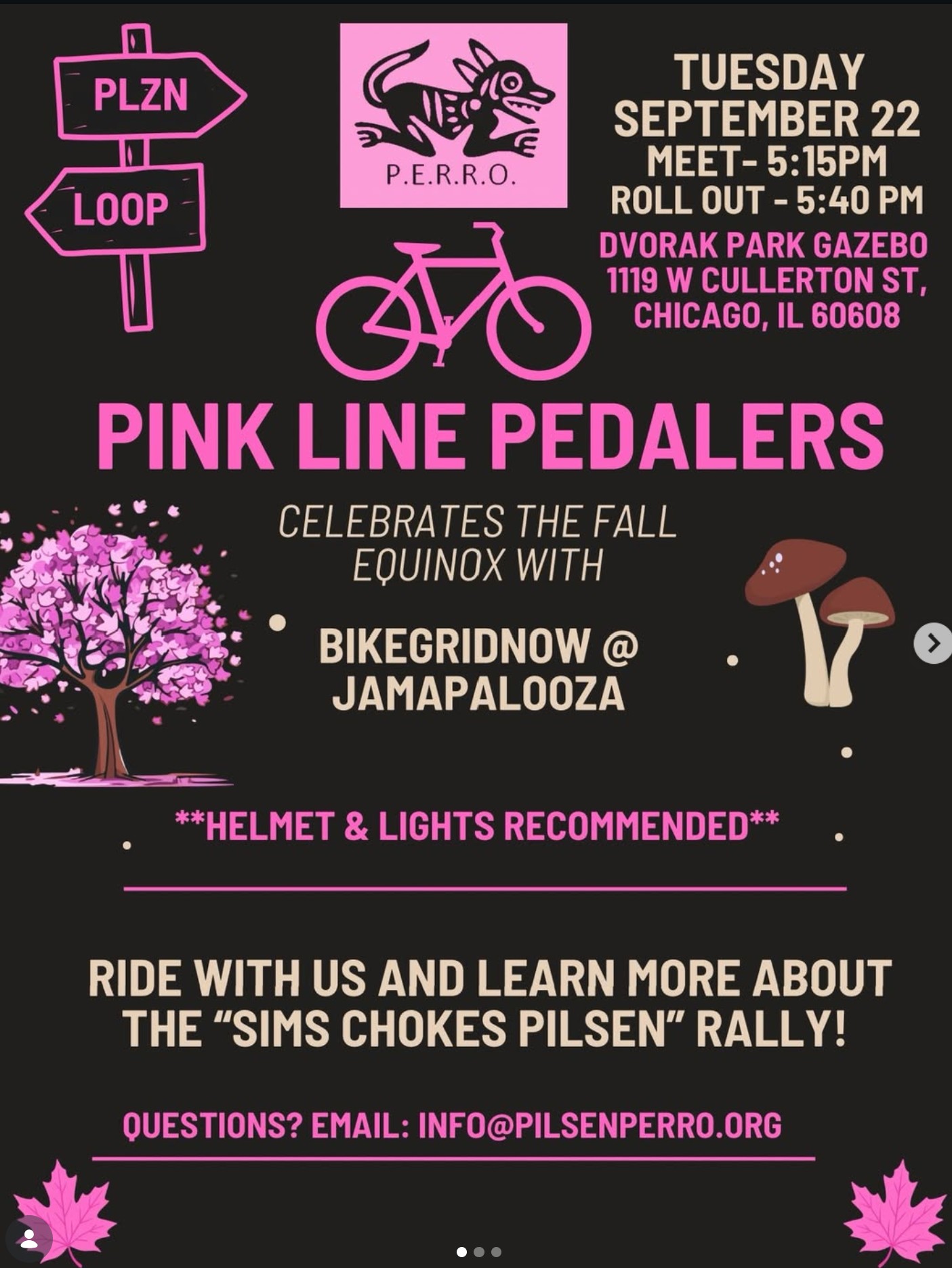 Pink Line Pedalers