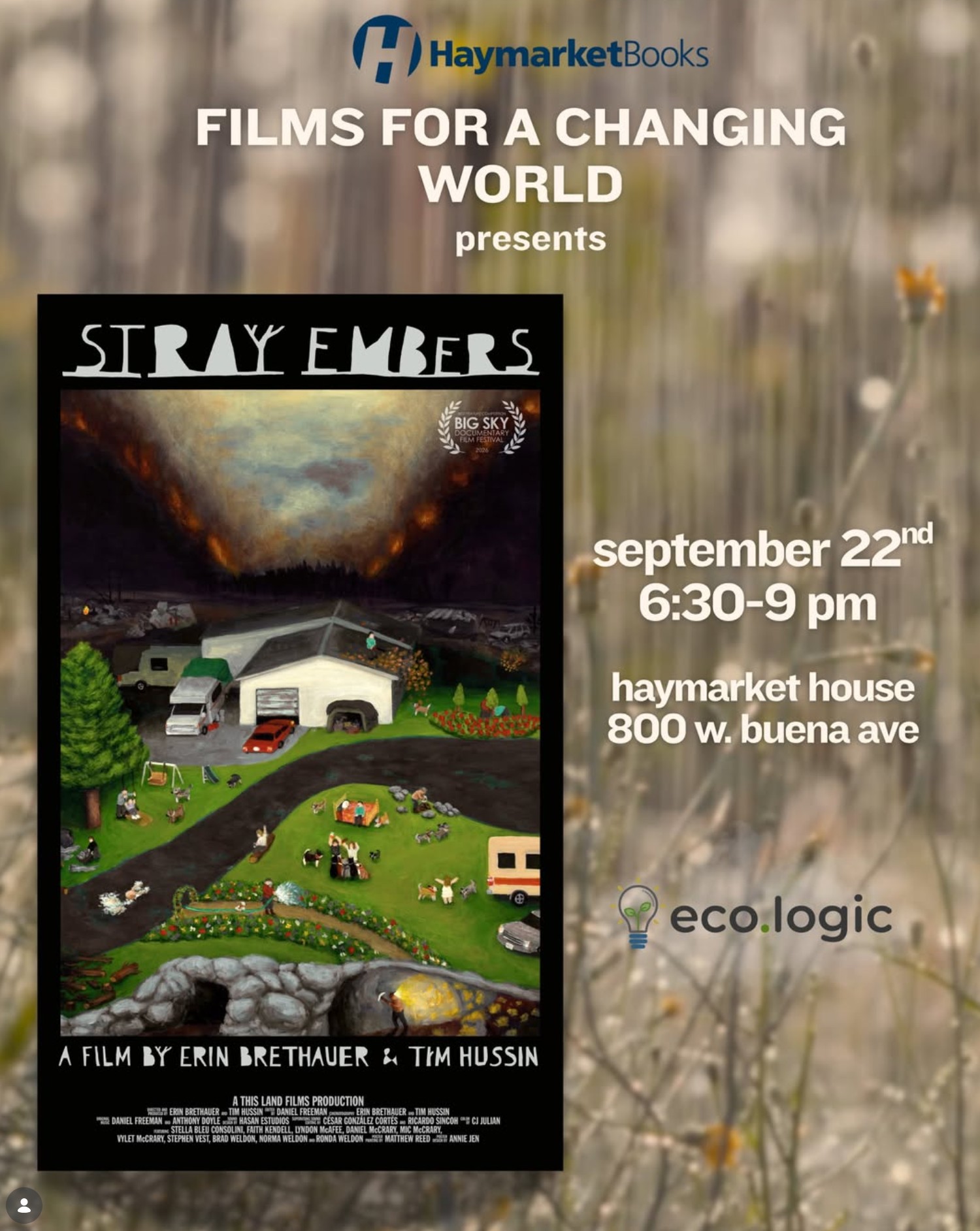 'Stray Embers' Film Screening
