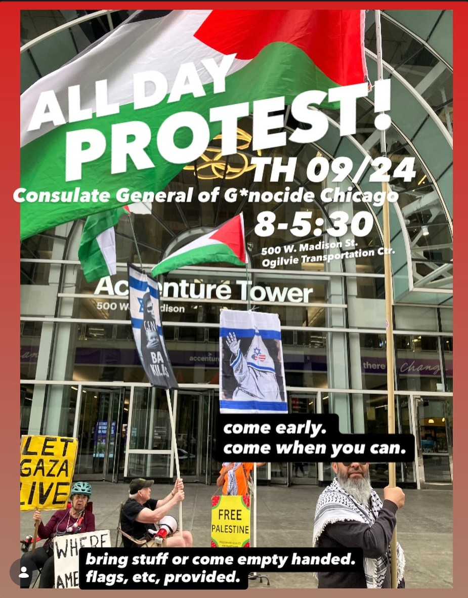 All Day Protest at the Consulate General of Genocide