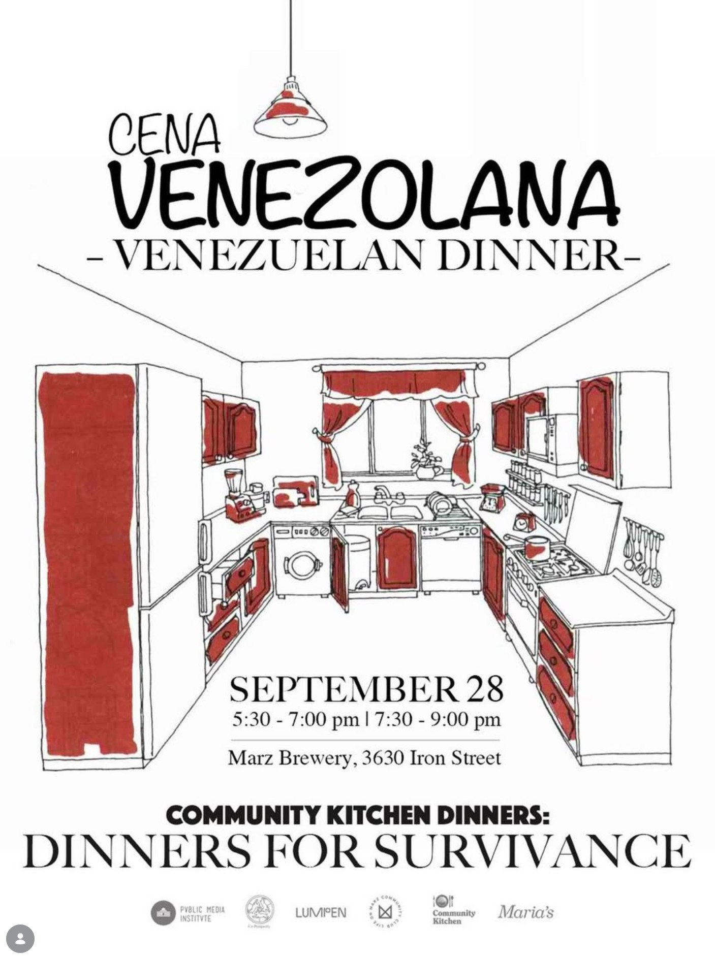 Cena Venezolana Venezuelan Dinner