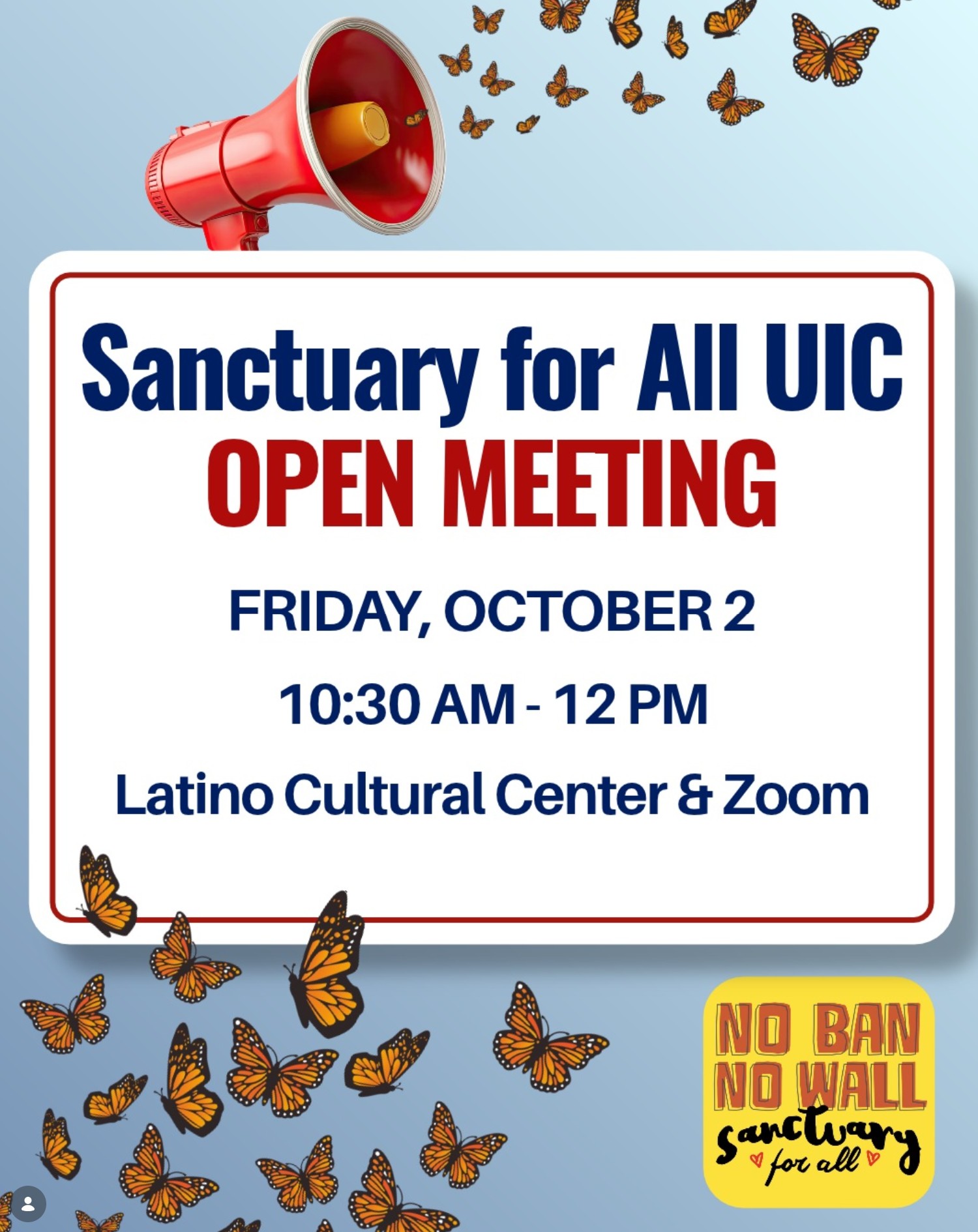 Sanctuary for All UIC Open Meeting