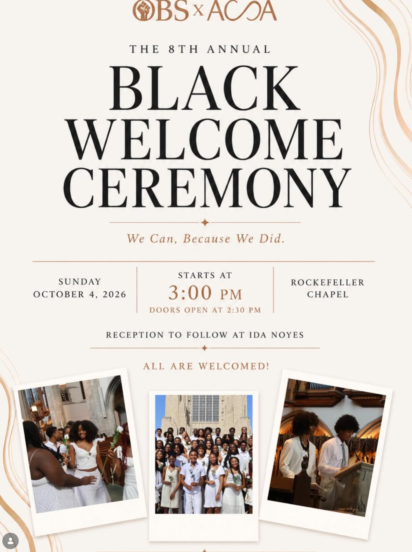 8th Annual Black Welcome Ceremony