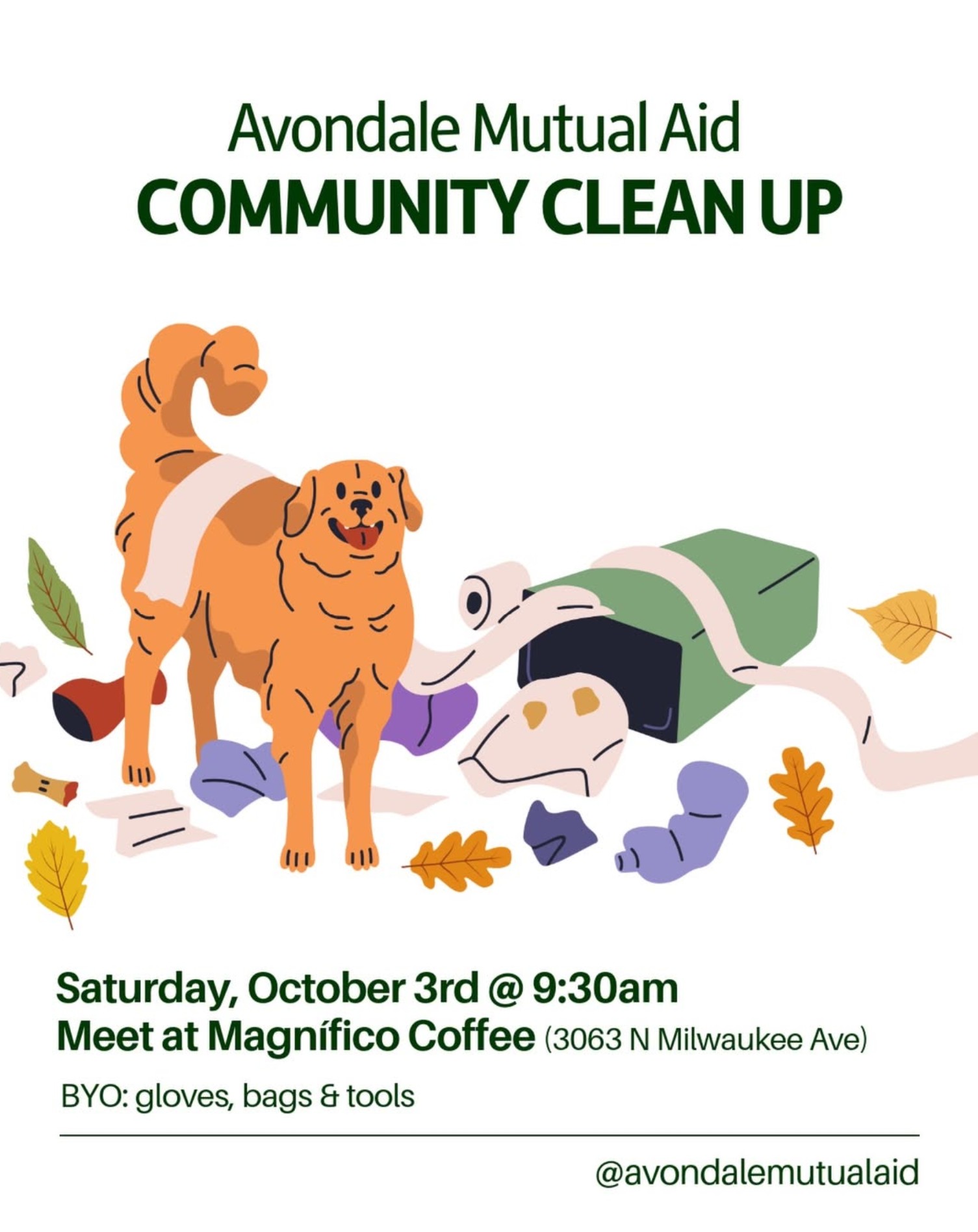 Avondale Mutual Aid Community Clean-up