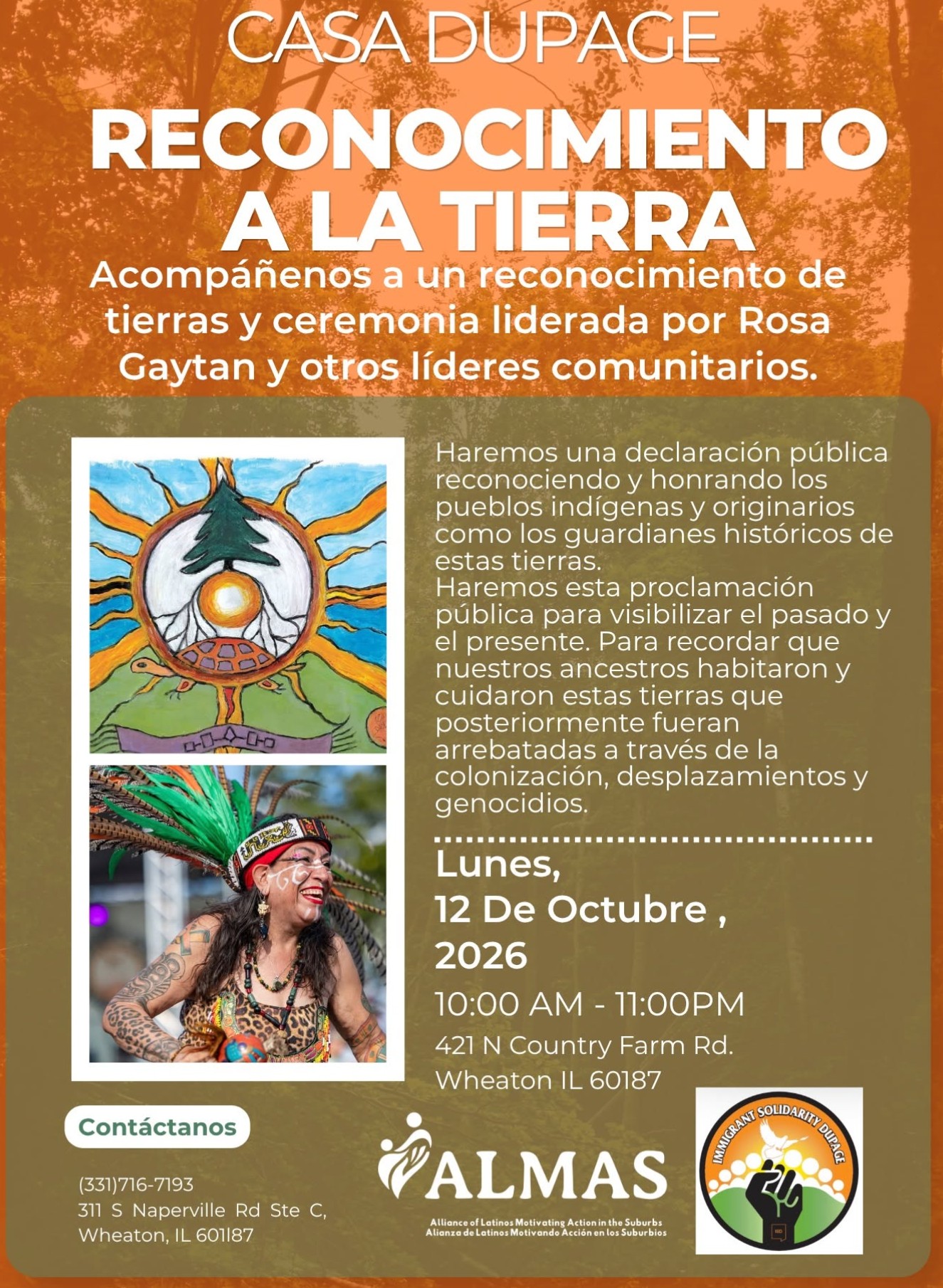 Indigenous People's Day Land Acknowledgement