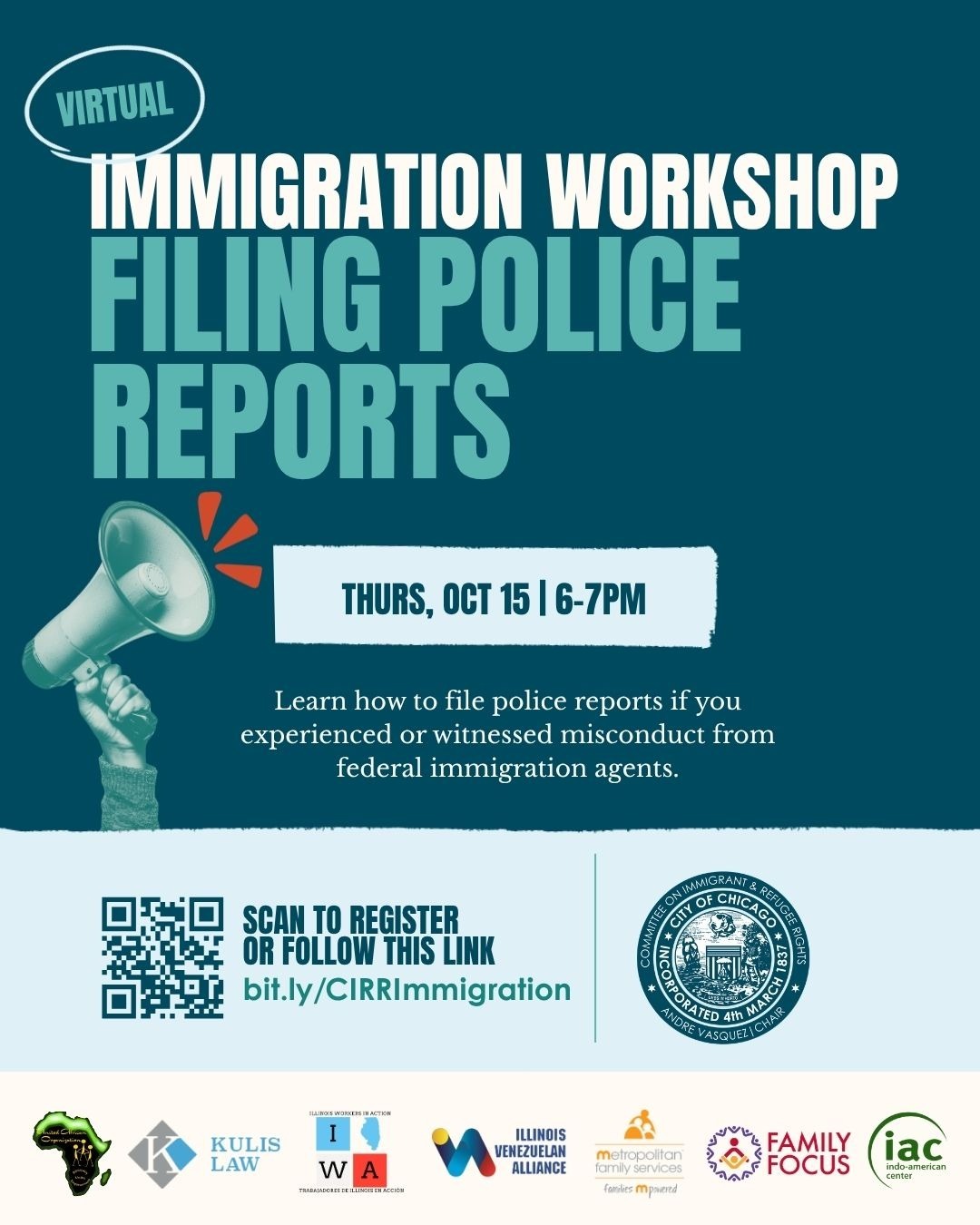 Immigrant Rights Workshop - Filing Police Reports