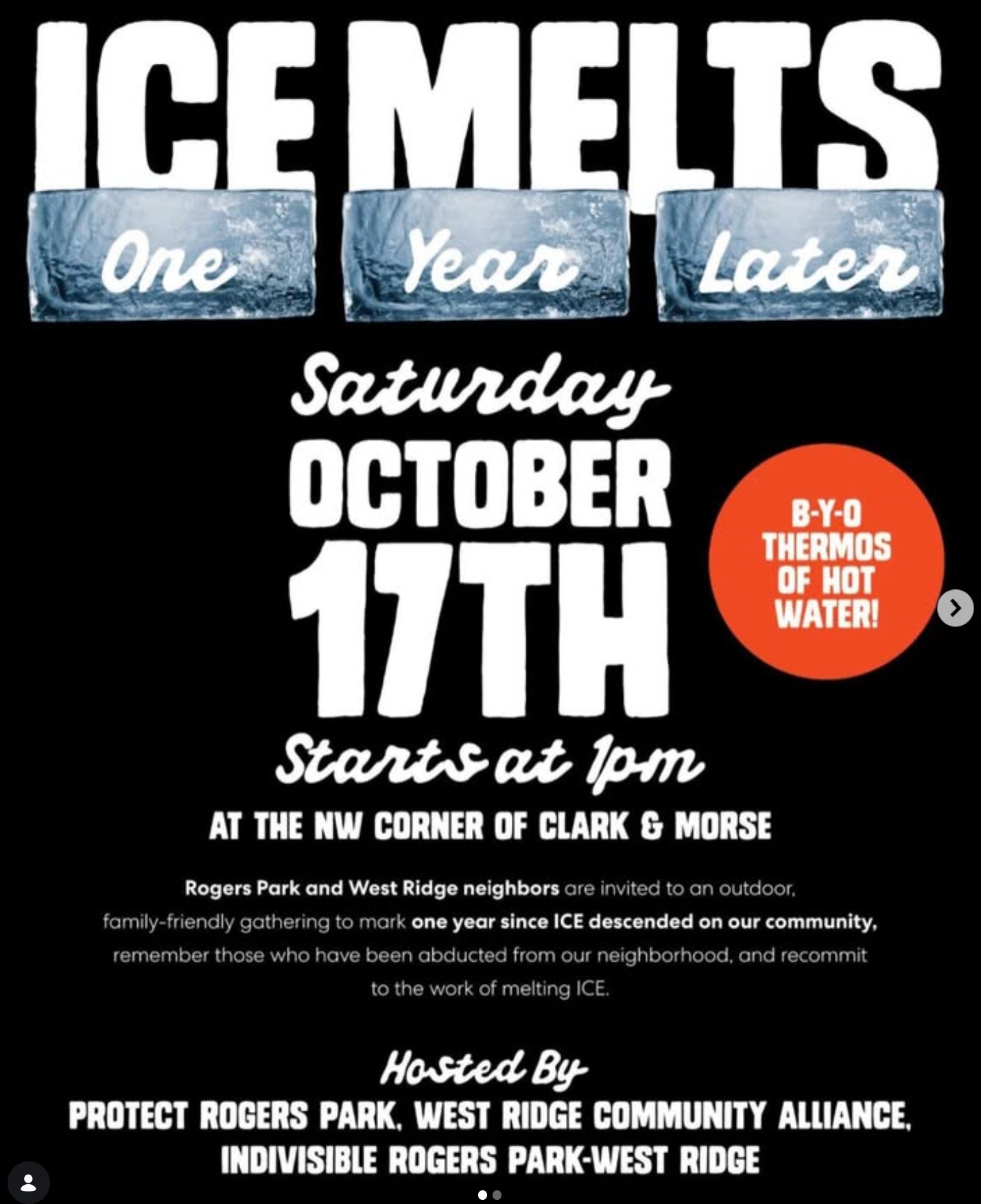 ICE Melts - One Year Later
