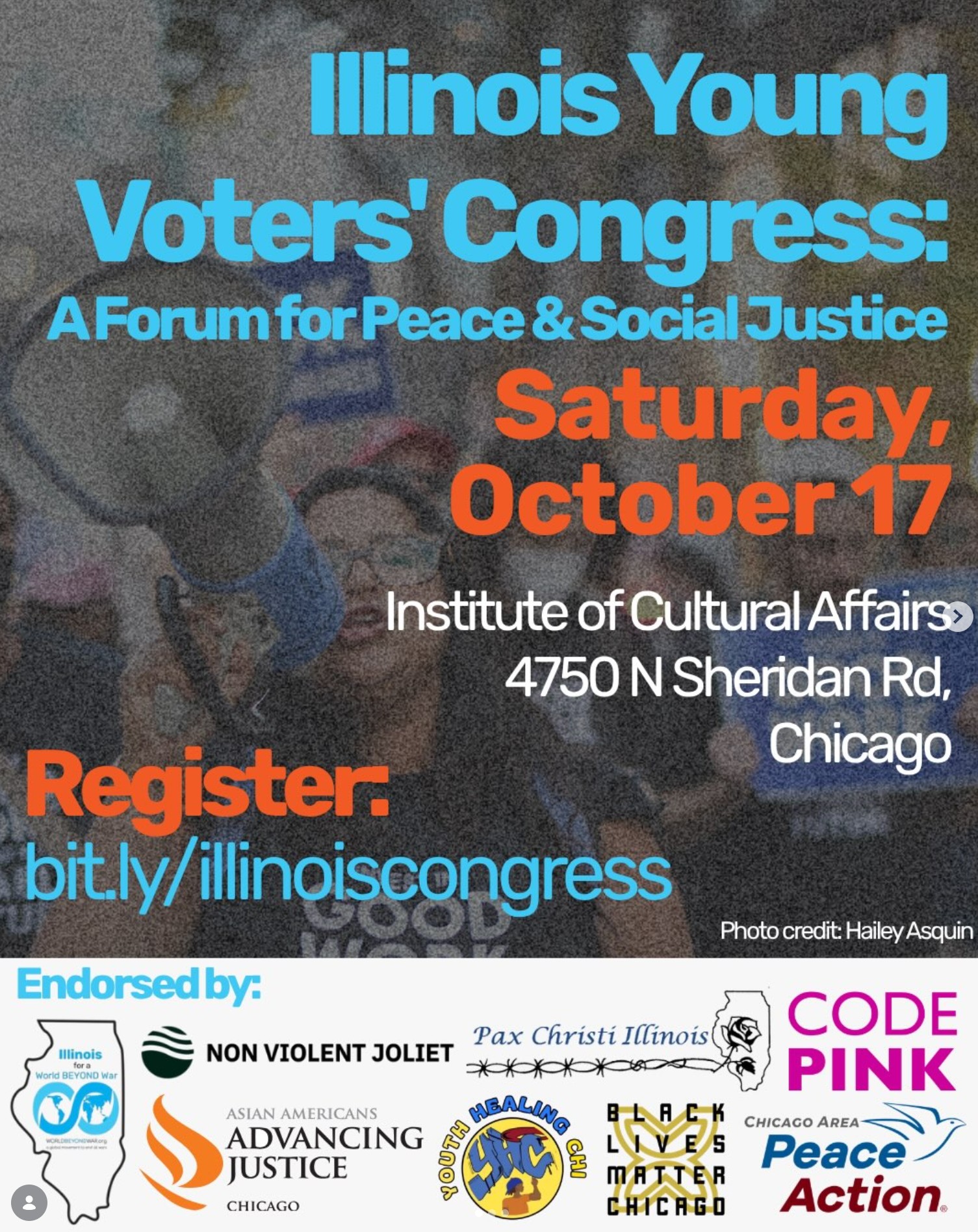 Illinois Young Voters Congress - A Forum for Peace & Justice