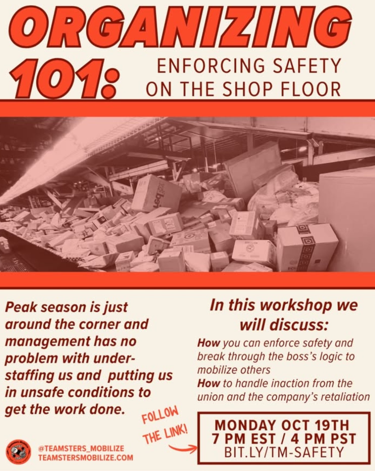 Organizing 101 - Enforcing Safety on the Shop Floor