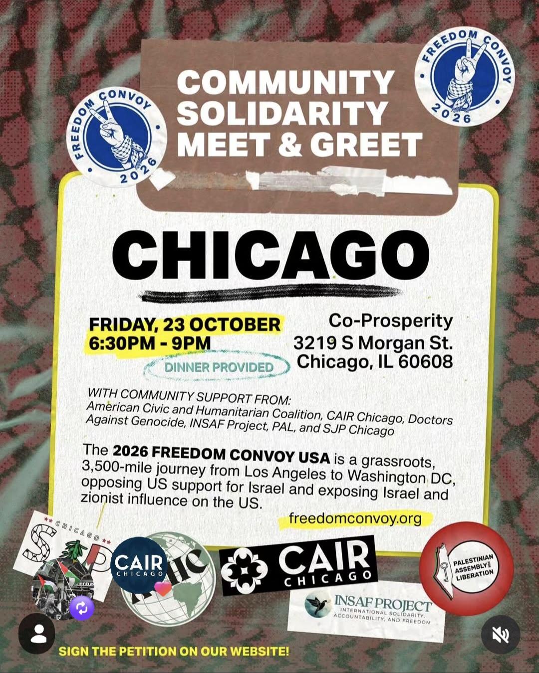 Community Solidarity Meet & Greet