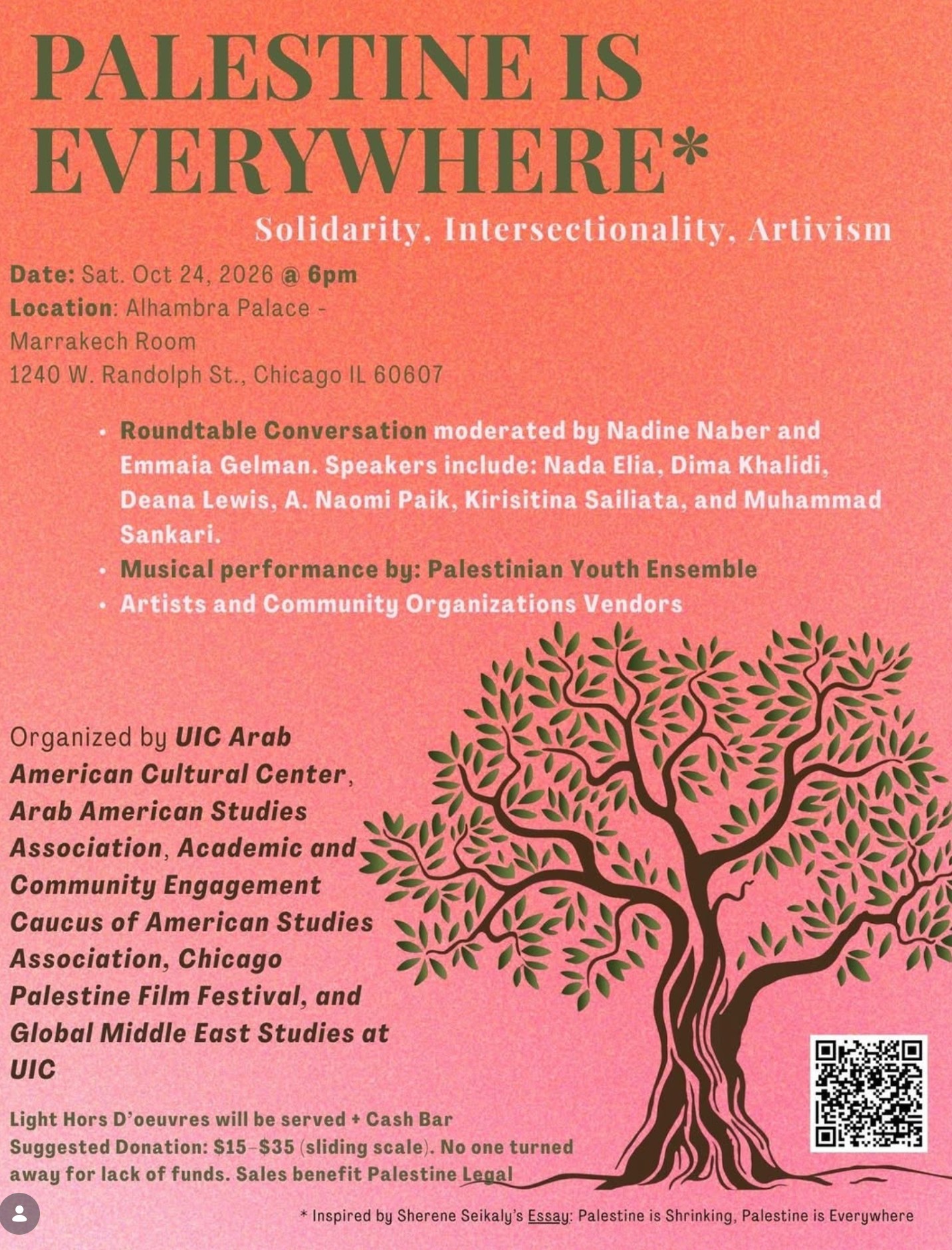 Palestine is Everywhere - Solidarity, Intersectionity, Artivism