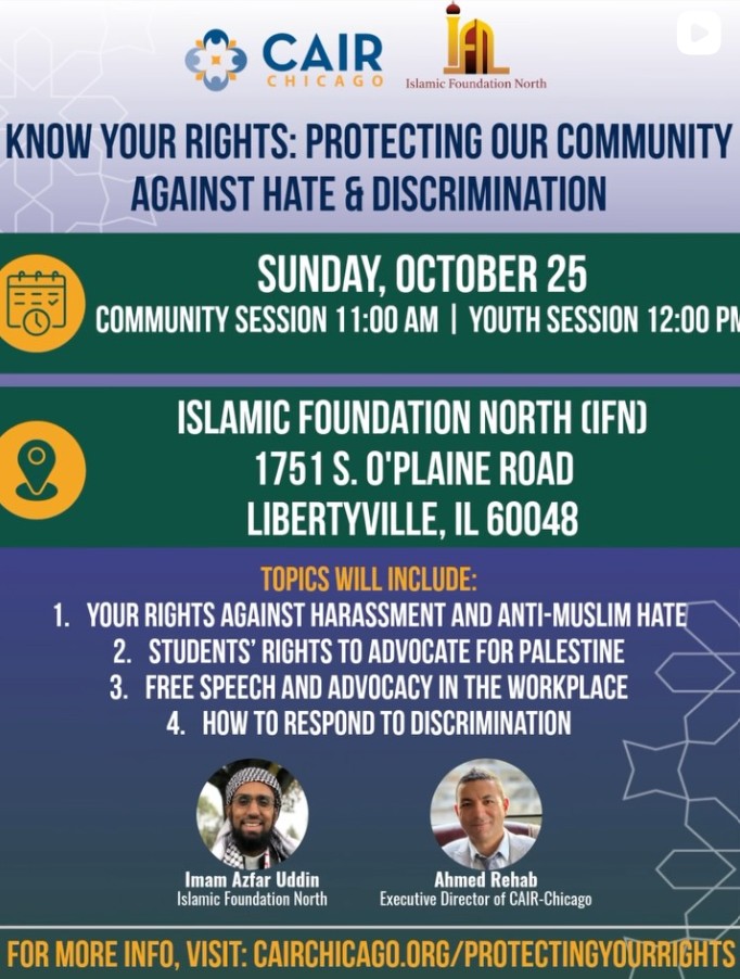 Know Your Rights - Protecting Our Community Against Hate & Discrimination