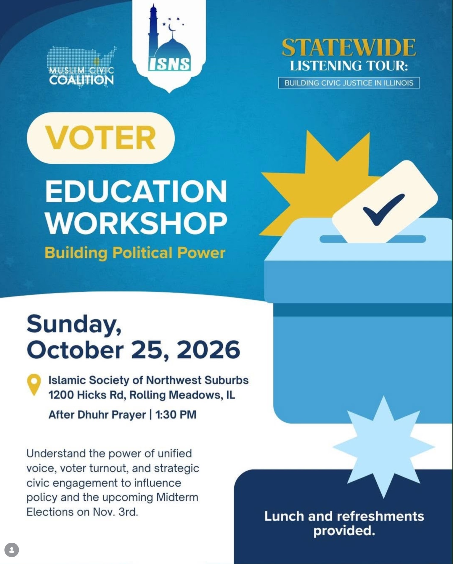 Voter Education Workshop