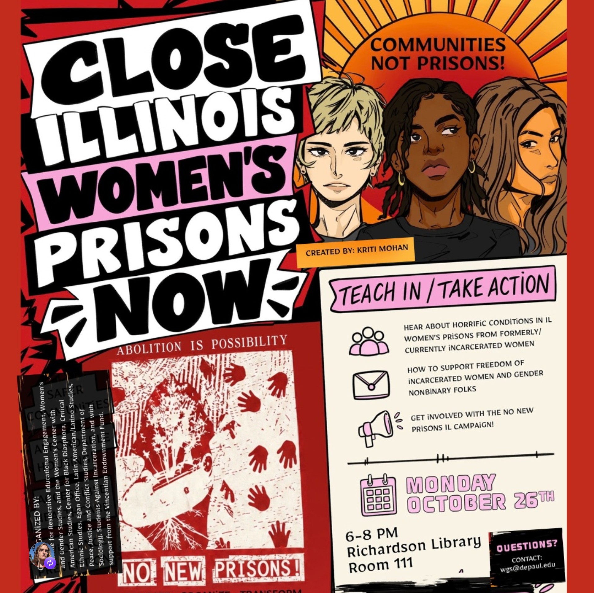 Close Illinois Women's Prisons Now