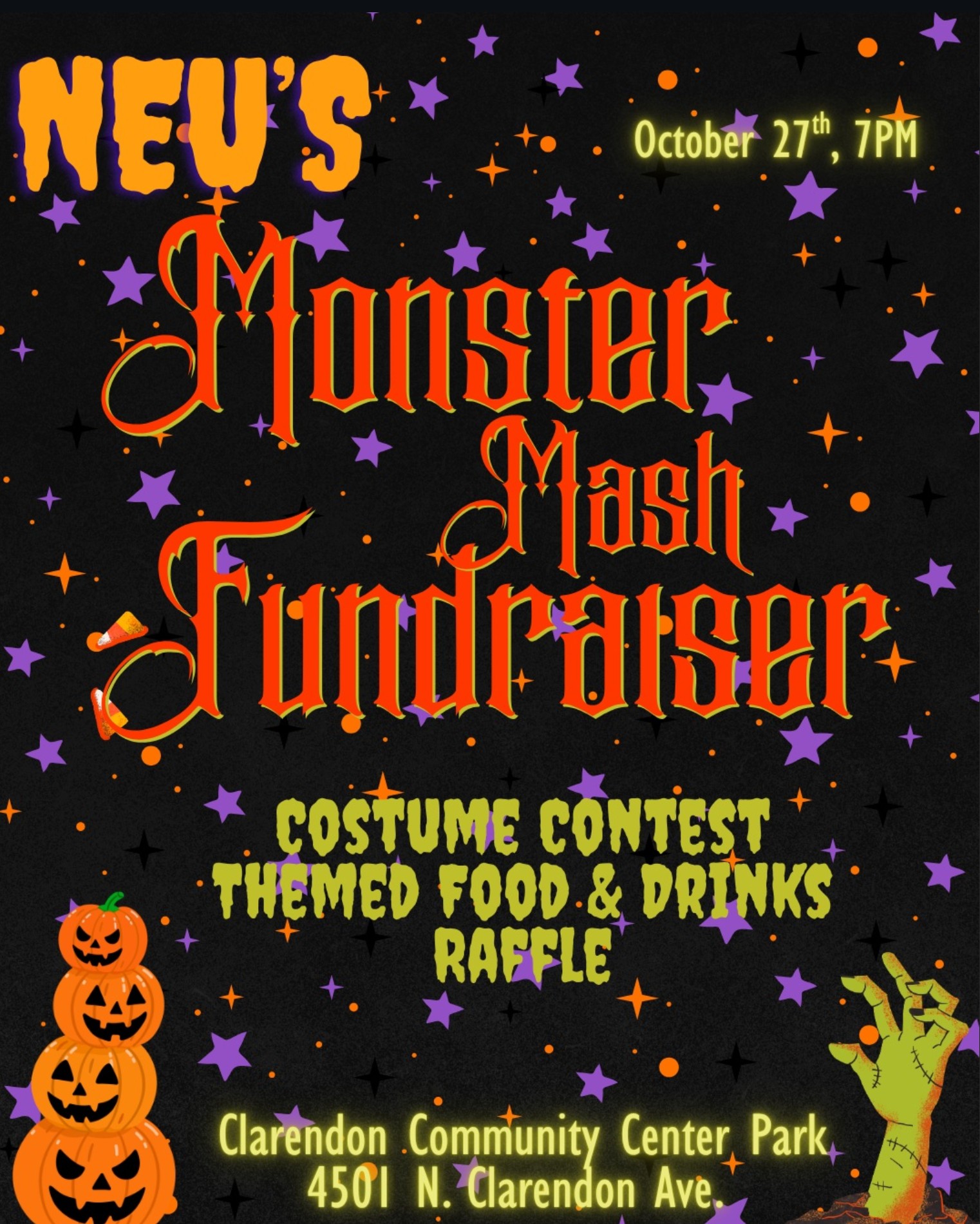 Neighbors of Edgewater Uptown Monster Mash Fundraiser