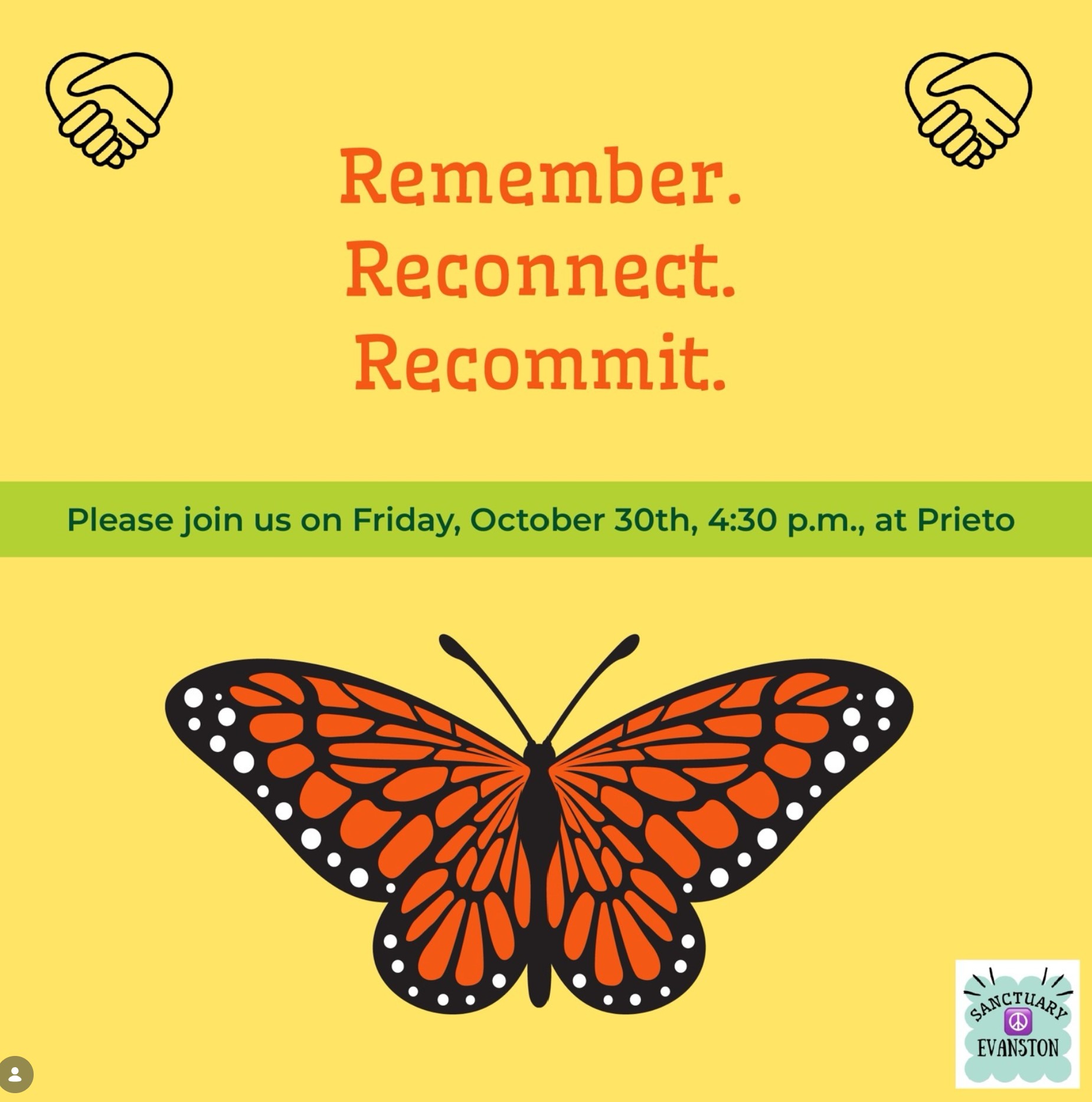 Remember. Reconnect. Recommit.