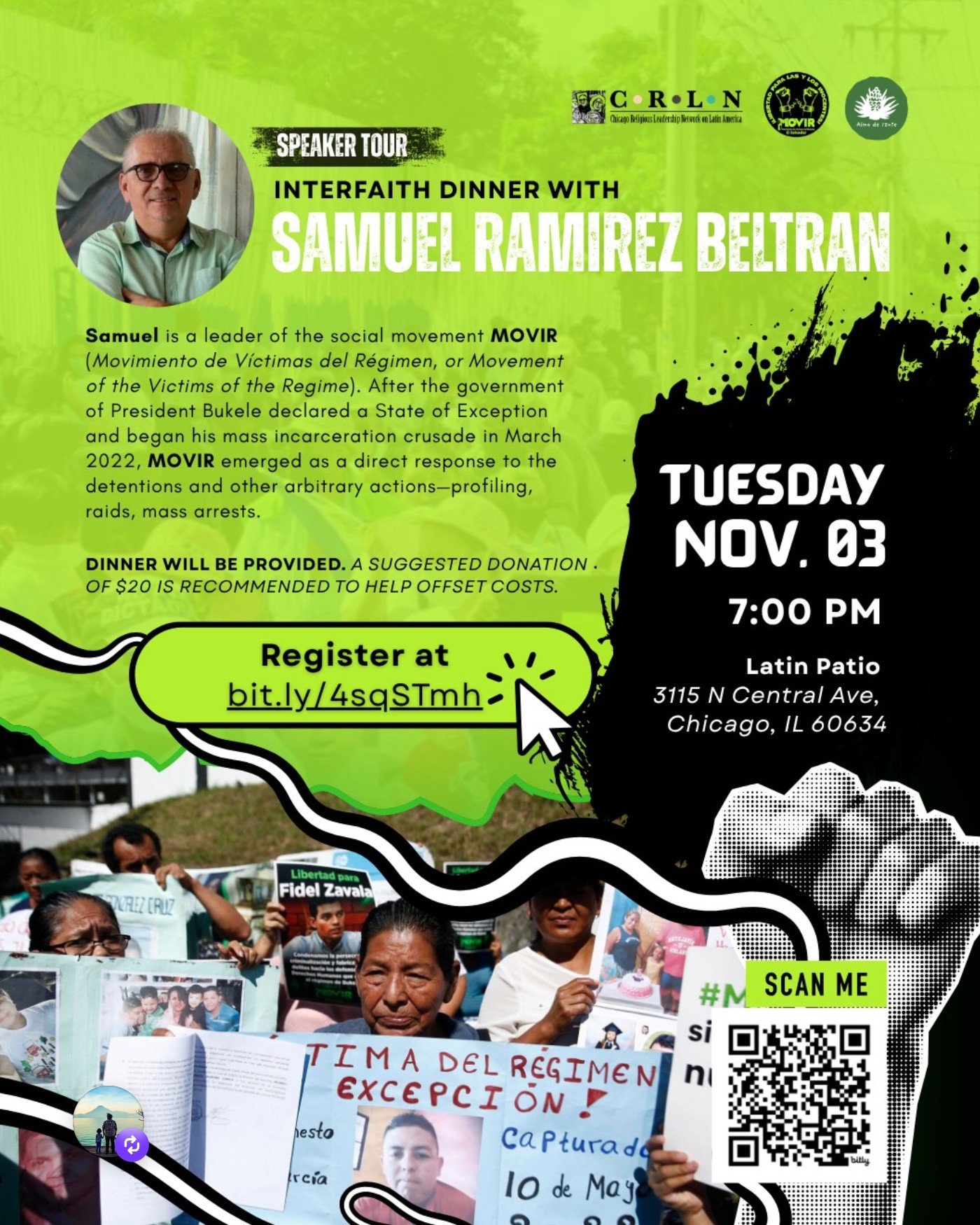 Interfaith Dinner With Samuel Ramirez Betran