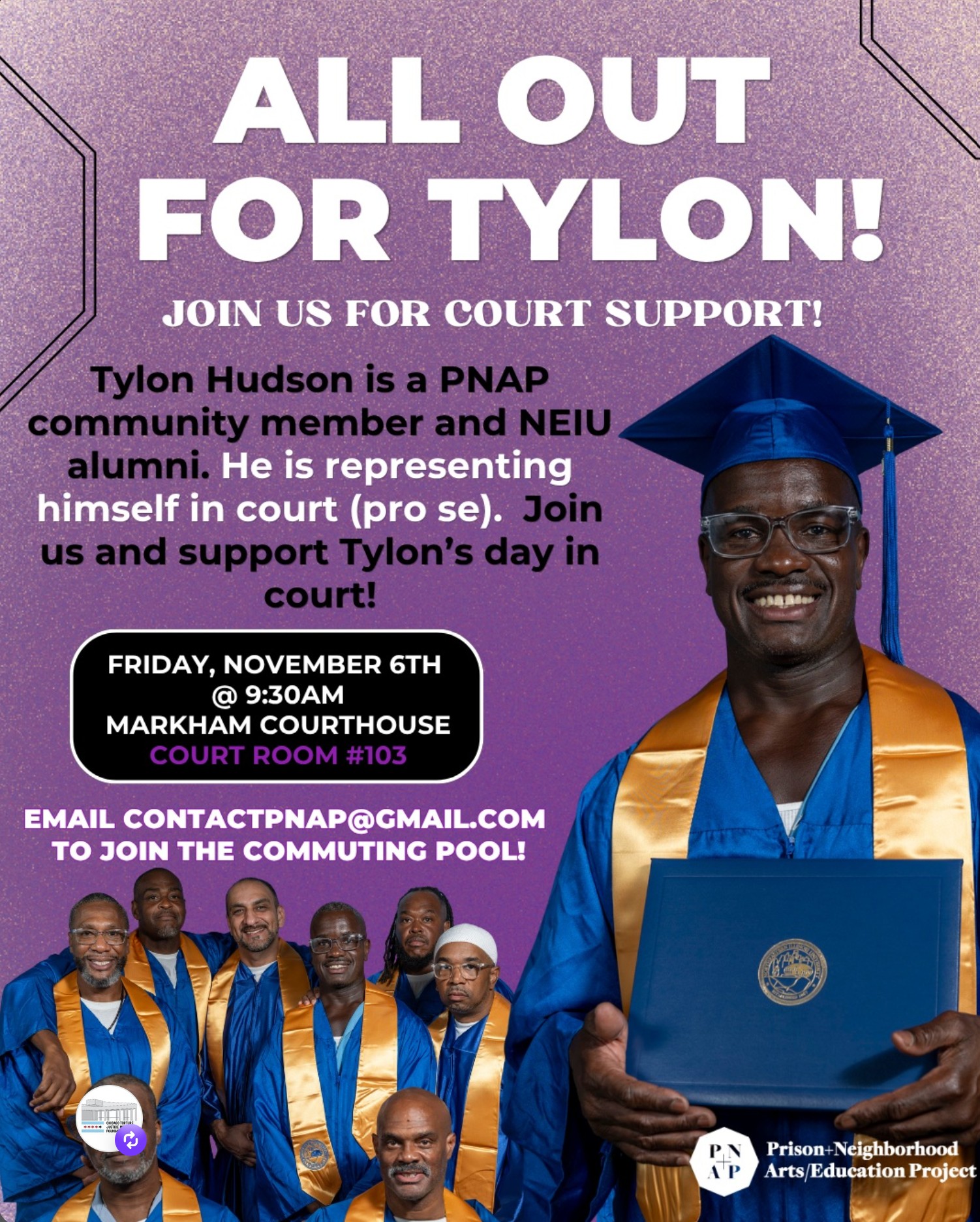 All Out for Tylon for Court Support!