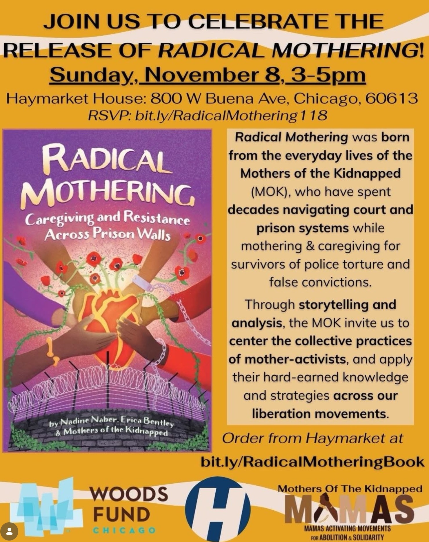 Radical Mothering: Caregiving & Resistance Across Prison Walls