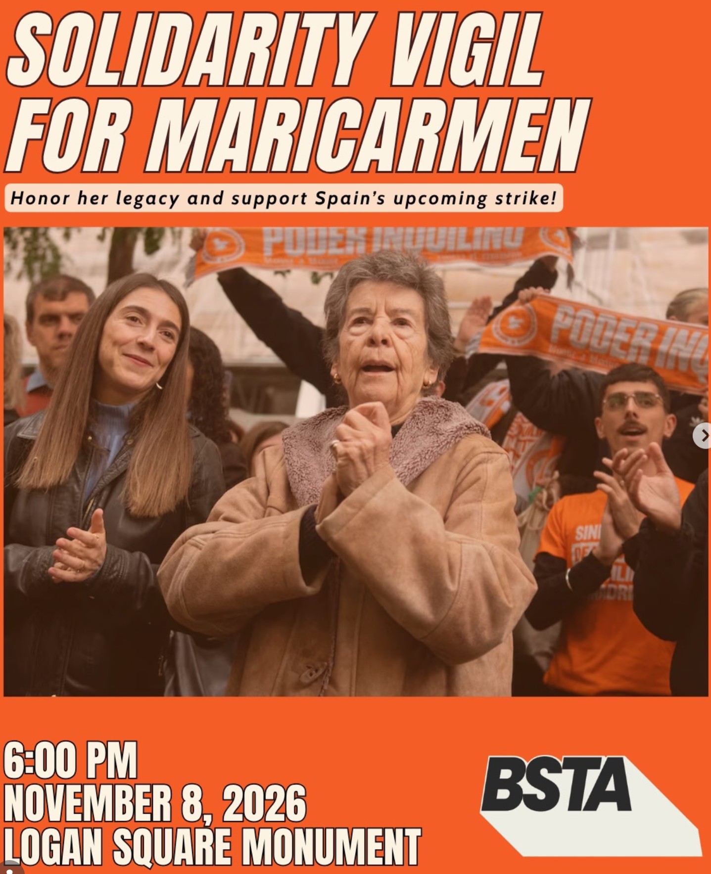 Solidarity Vigil for Maricarmen