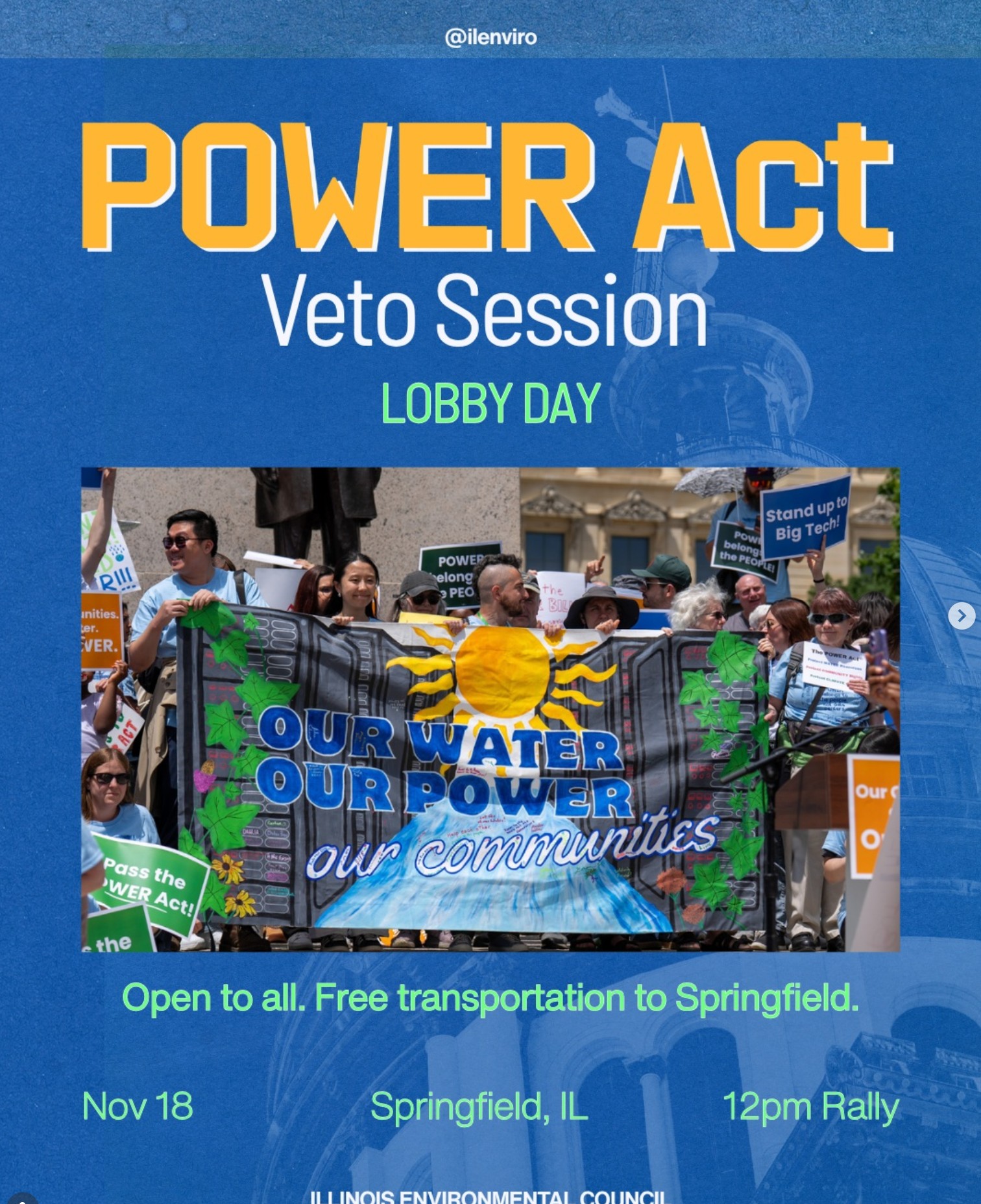 POWER Act Lobbying in Springfield