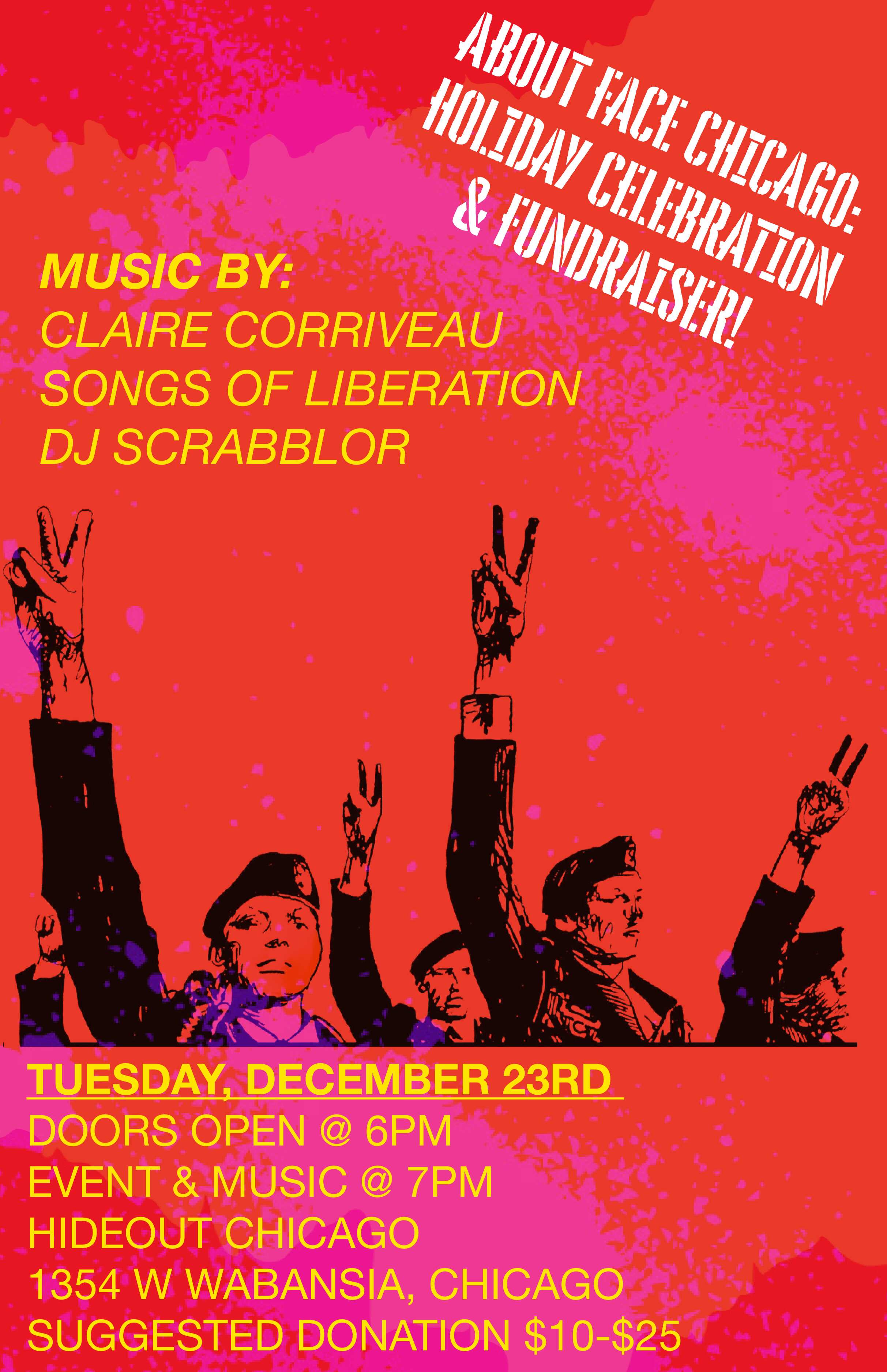 About Face Chicago Holiday Celebration and Fundraiser