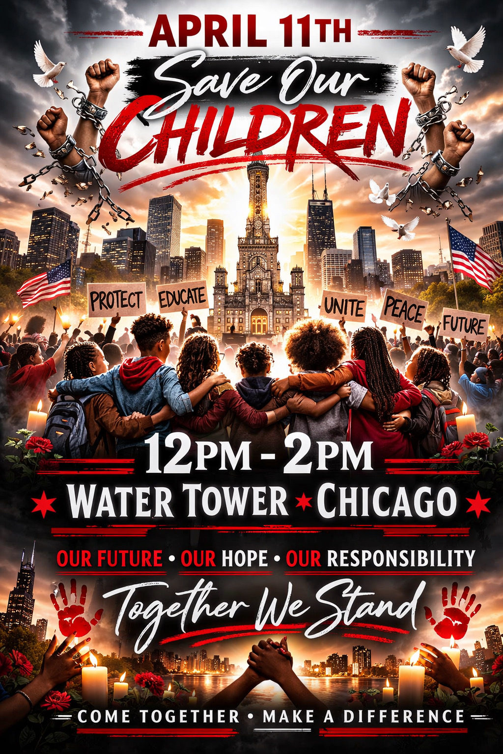 Save Our Children March to End ChildTrafficking