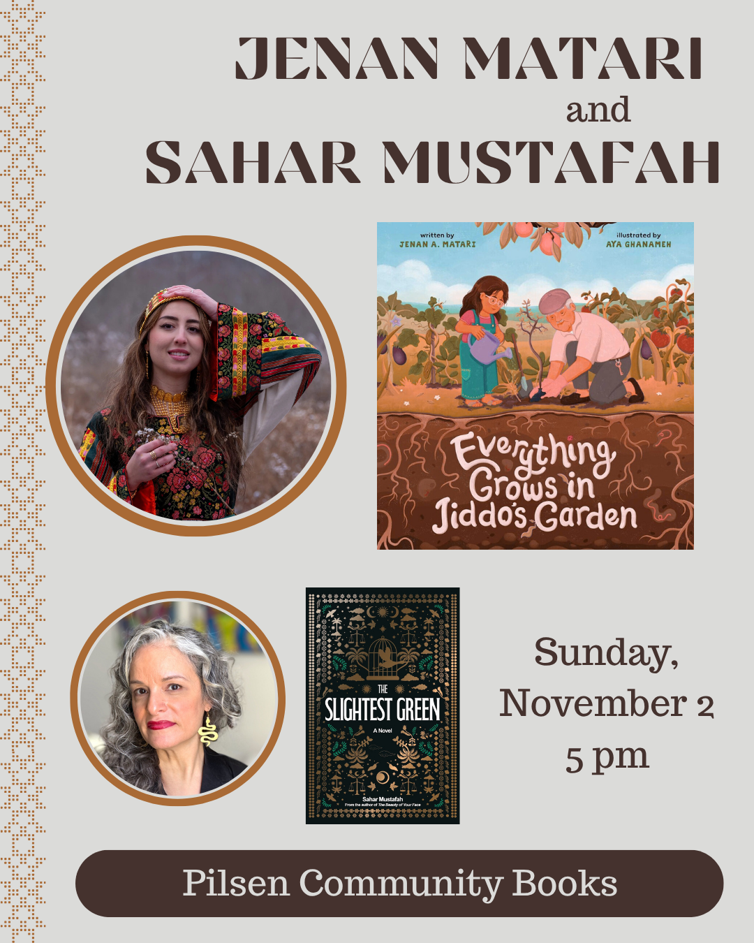 Everything Grows in Jidoo's Garden: Jenan Matari and Sahar Mustafah