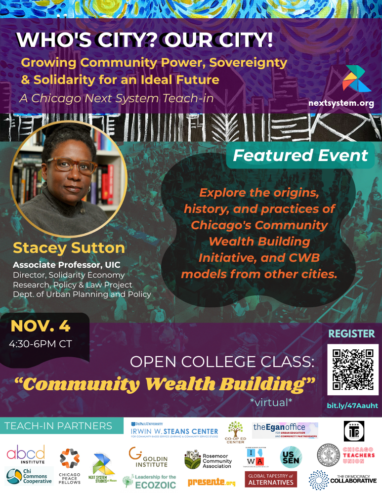 Open College Course: Community Wealth Building