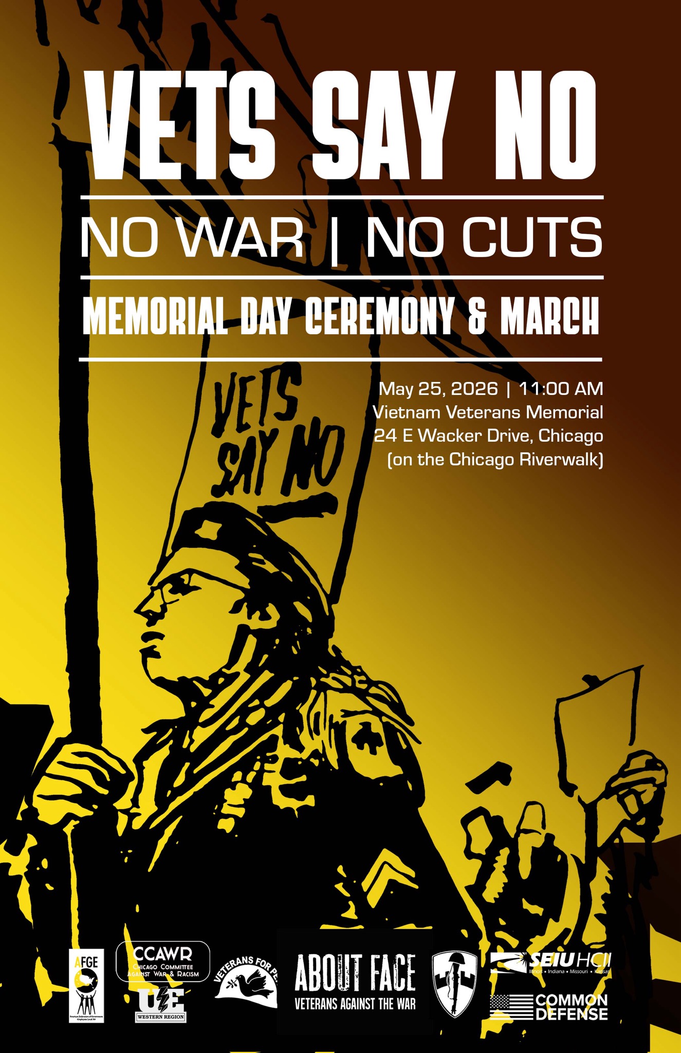 Vets Say No - No War - No Cuts