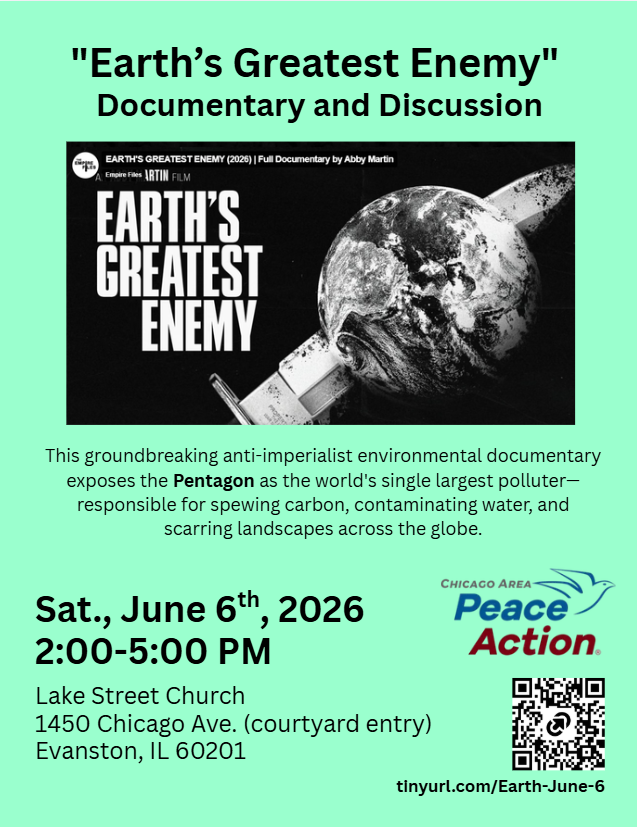 "Earth's Greatest Enemy" Documentary and Discussion