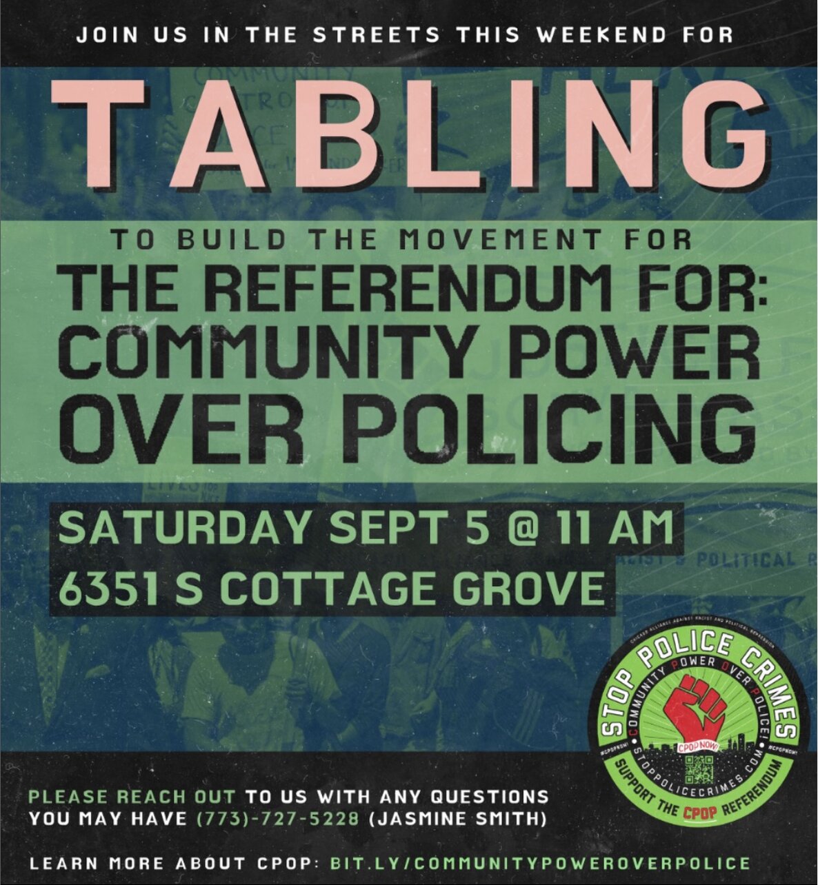 Tabling for police reform