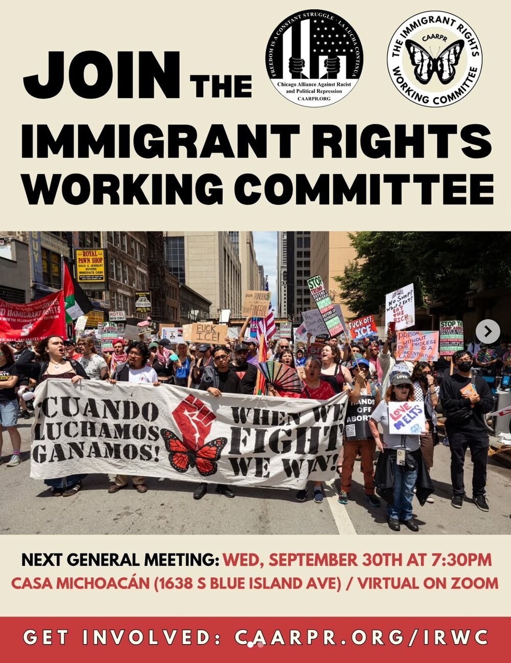 Join the Imigrant Rights Working Committee