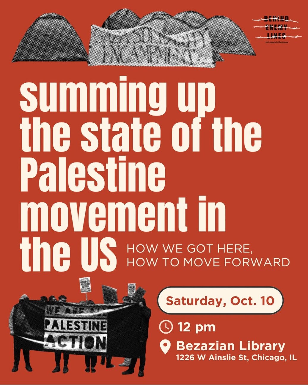 Summing up the state of the Palestinian movement in the US