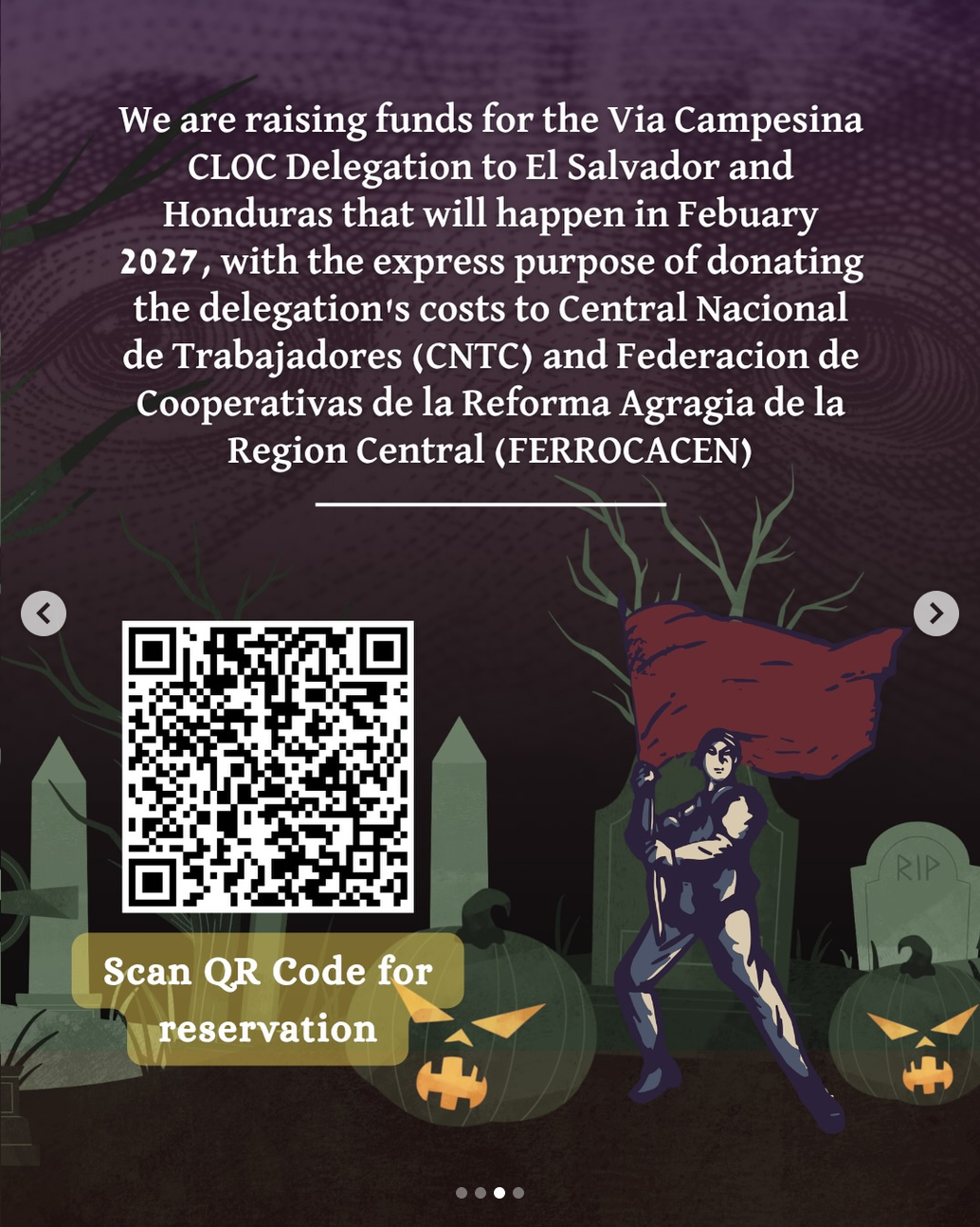 Cemetery of Empire: A People's Halloween Fundraiser