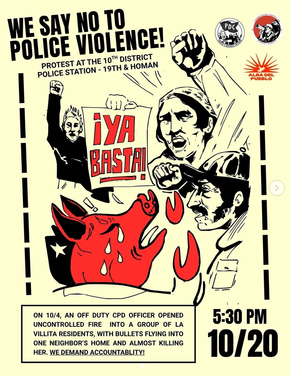 Say No to Police Violence