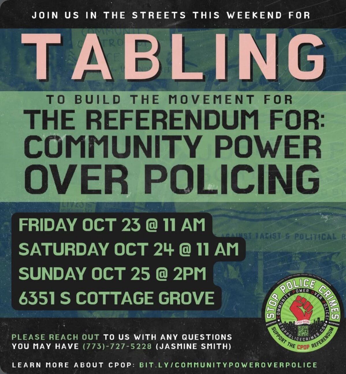 Join the Referendum for Community Power Over Policing