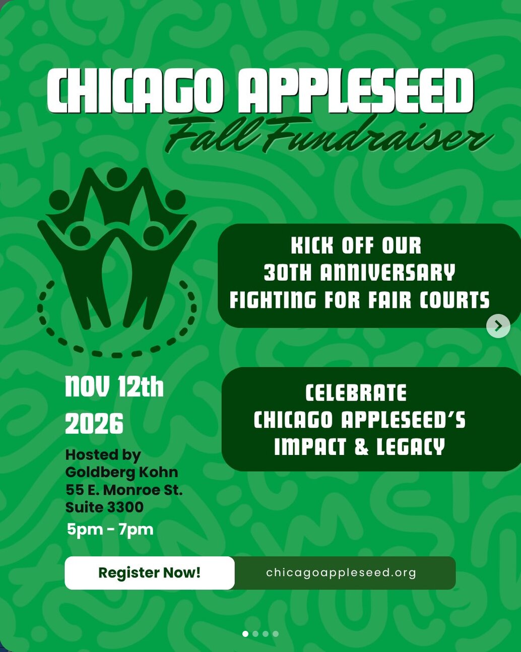 Chicago Appleseed Fall Fundraiser