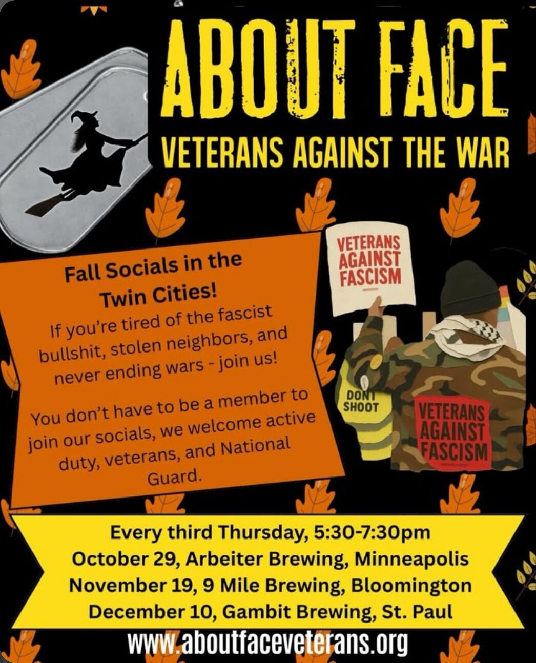 About Face Veterans Against the War Midwest meet