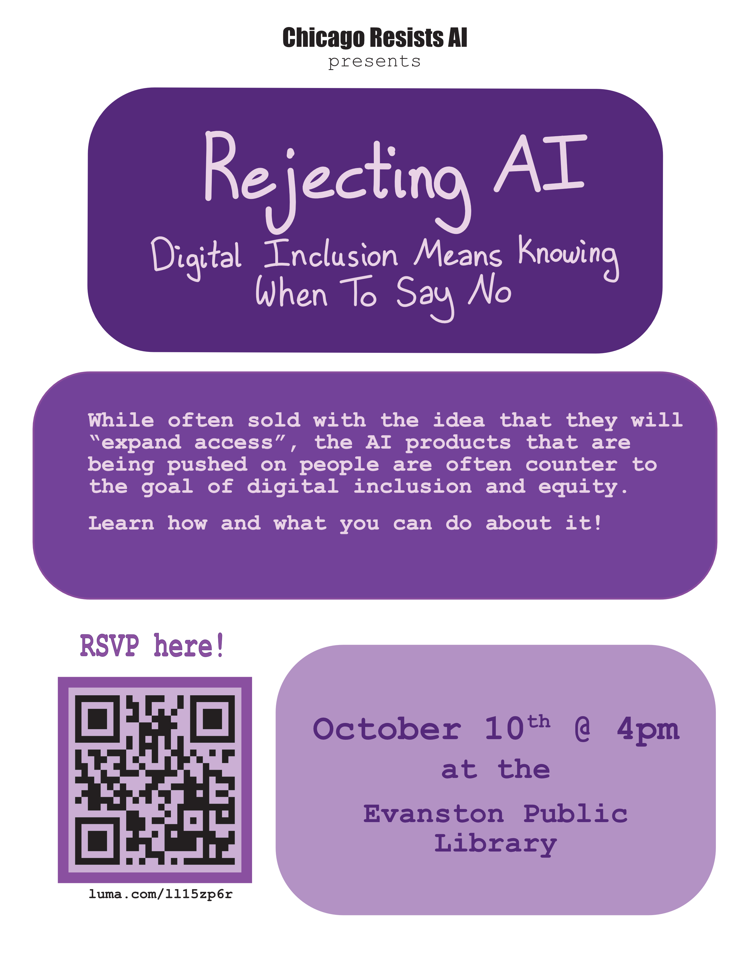 Rejecting AI: Digital Inclusion Means Knowing When To Say No