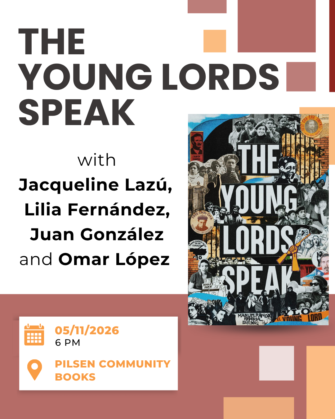 The Young Lords Speak with Jacqueline Lazú, Lilia Fernández, Juan González and Omar López
