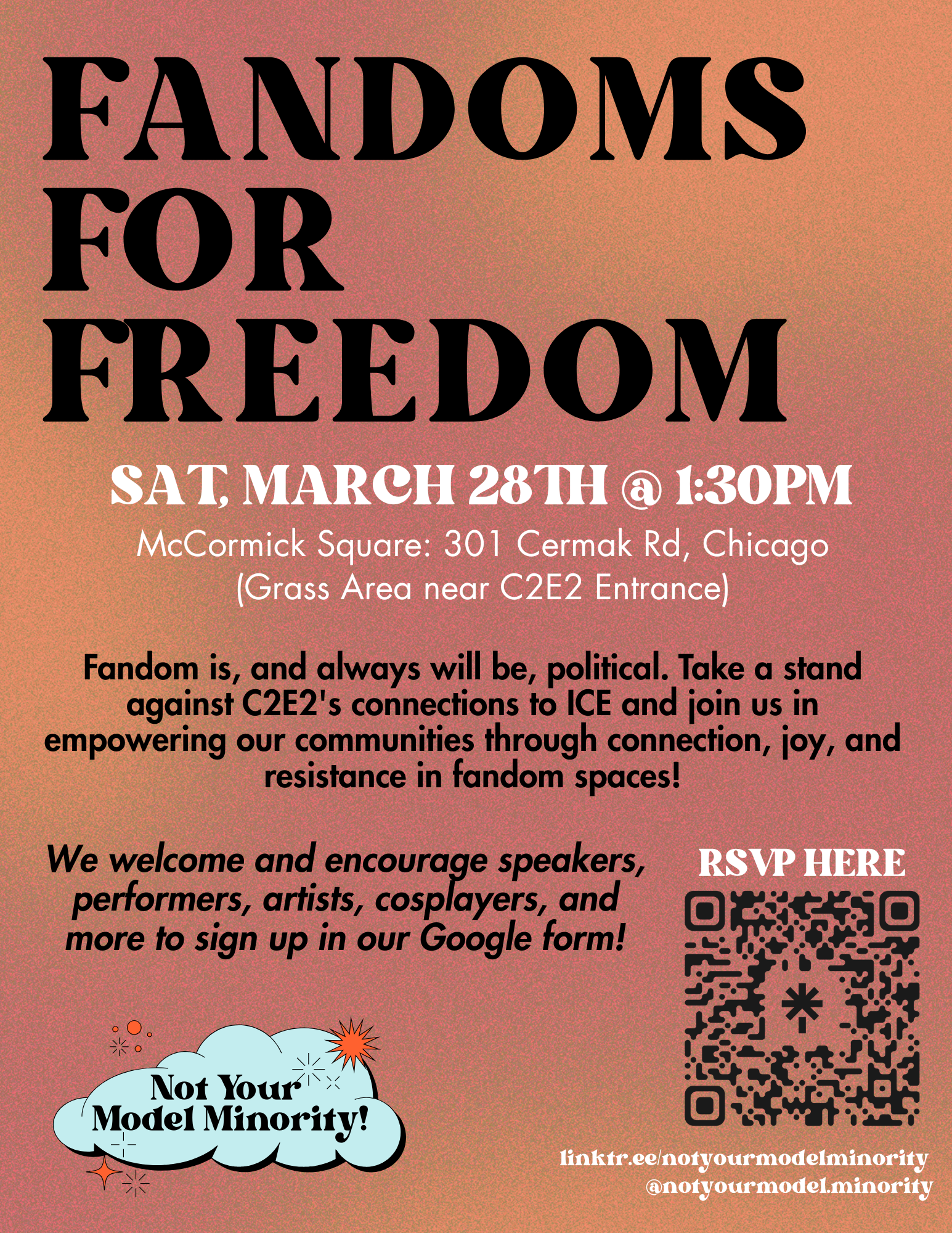 Not Your Model Minority!: Fandoms for Freedom