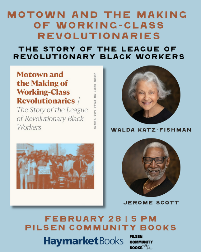 Author Conversation & Book Signing: Motown and the Making of Working-Class Revolutionaries