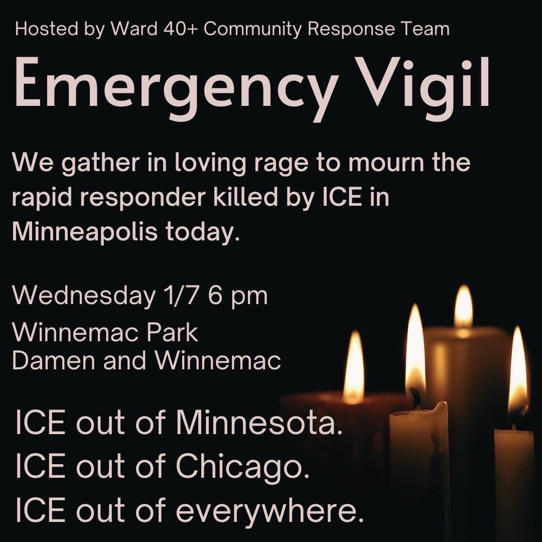 Emergency vigil, Winnemac Park
